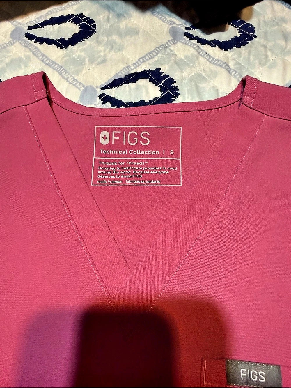 FIGS Technical Collection Pink Small - Picture 2 of 6